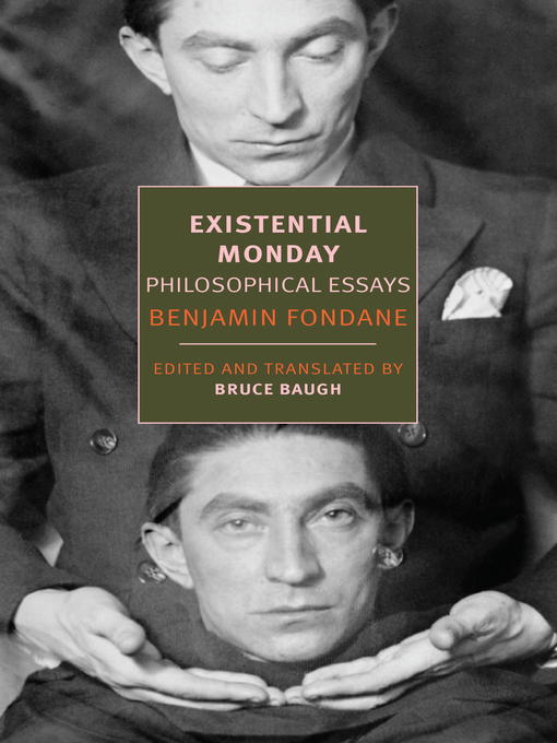 Title details for Existential Monday by Benjamin Fondane - Available